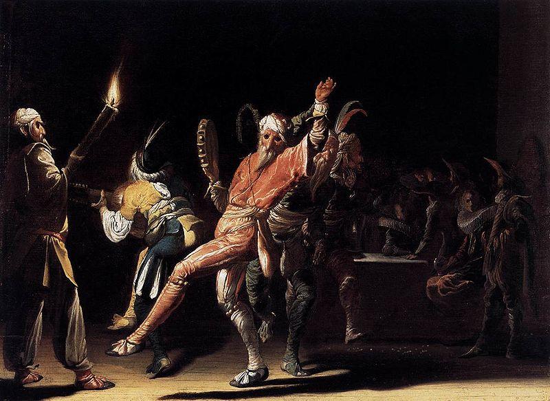 Willem Cornelisz Duyster Carnival Clowns oil painting image